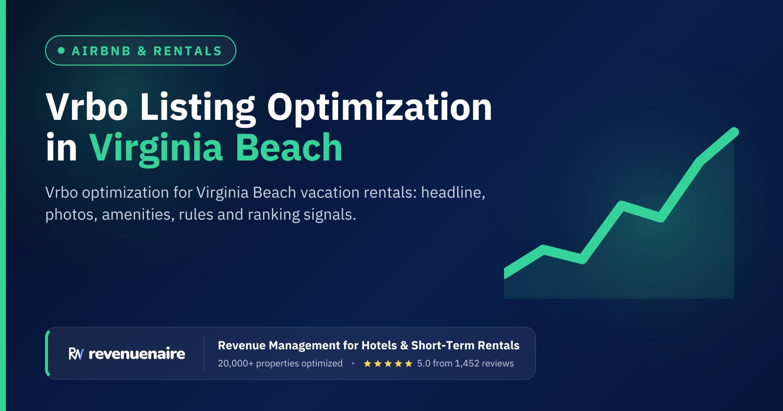 Vrbo Listing Optimization in Virginia Beach & Outer Banks North, United States