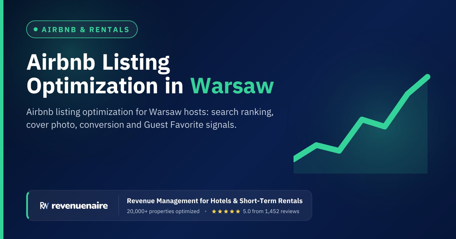 Airbnb Listing Optimization in Warsaw, Poland
