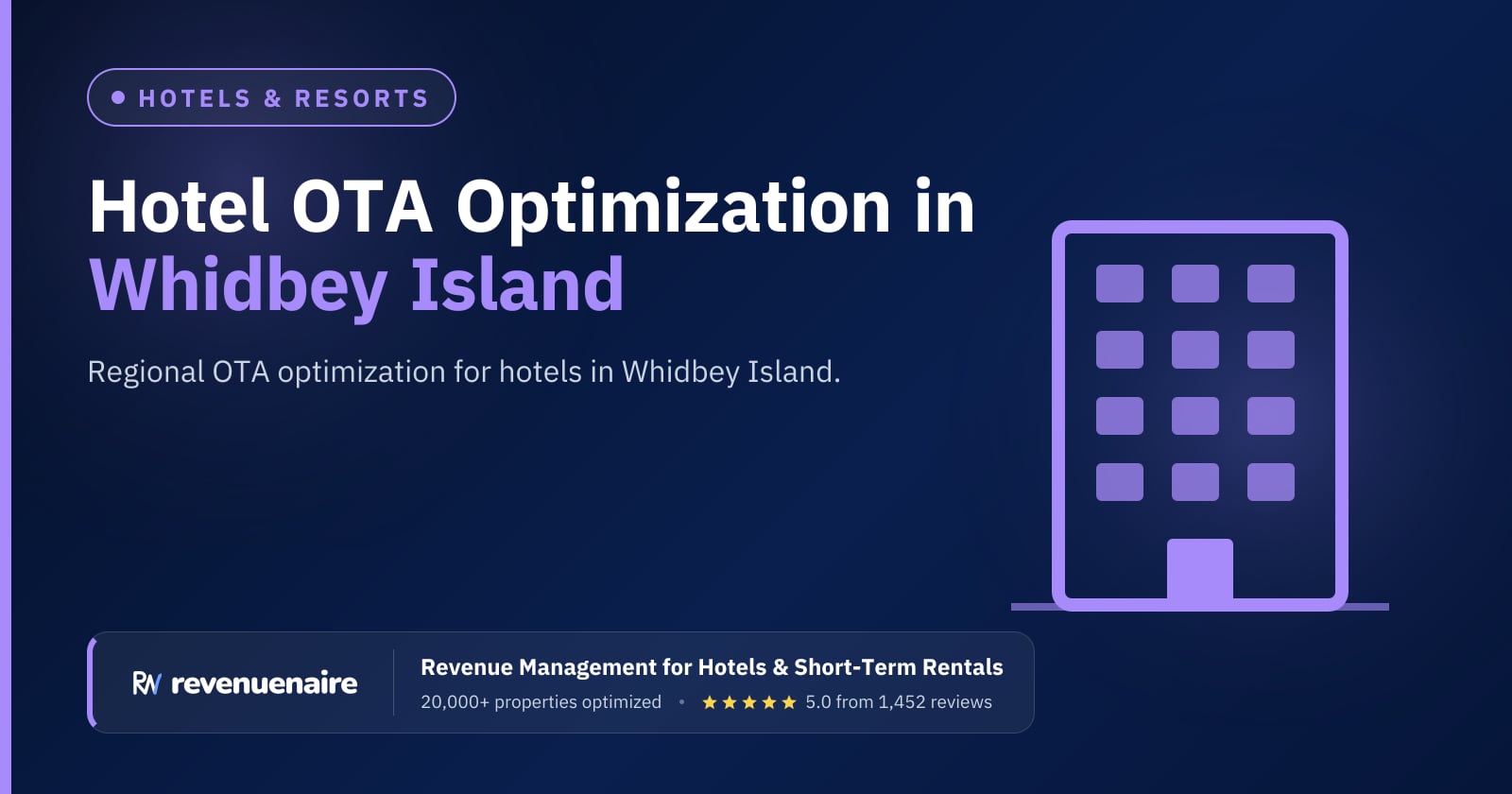Other Hotel OTA Optimization in Whidbey Island & Puget Sound, United States