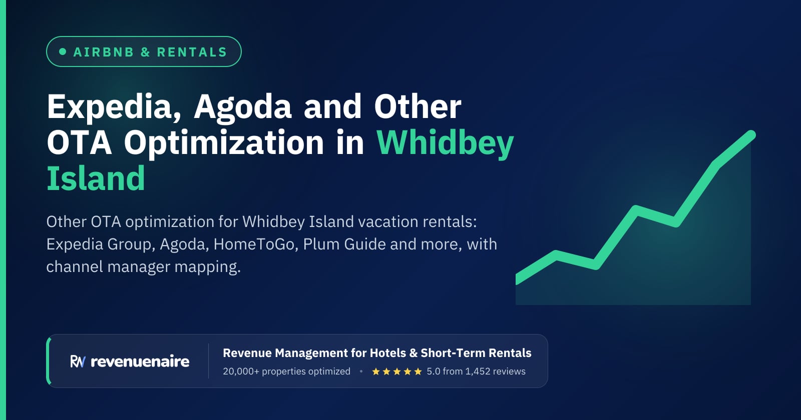 Expedia, Agoda and Other OTA Optimization in Whidbey Island & Puget Sound, United States