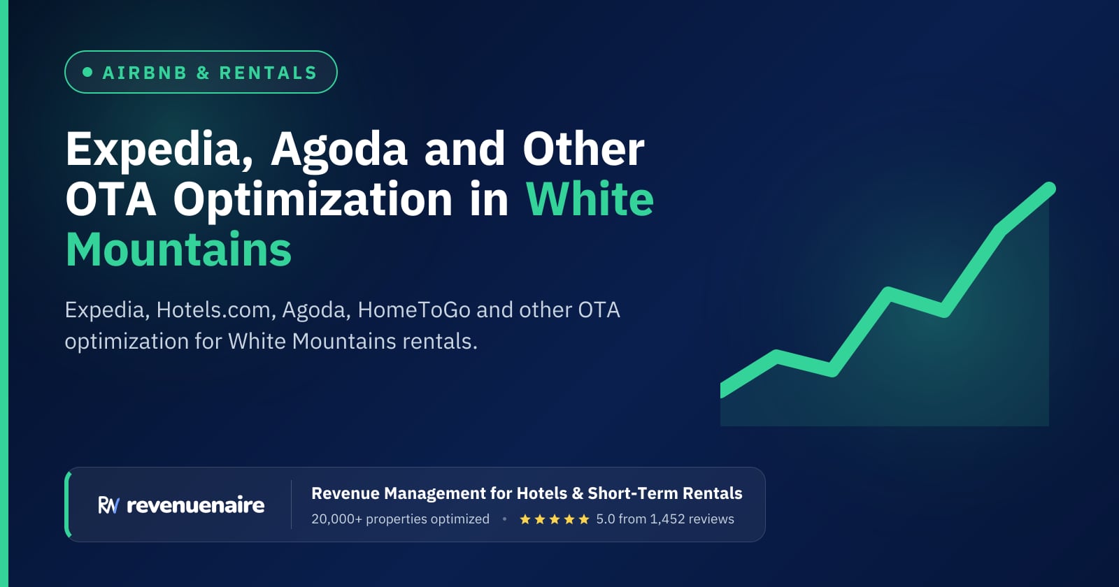 Expedia, Agoda and Other OTA Optimization in White Mountains & North Conway, United States