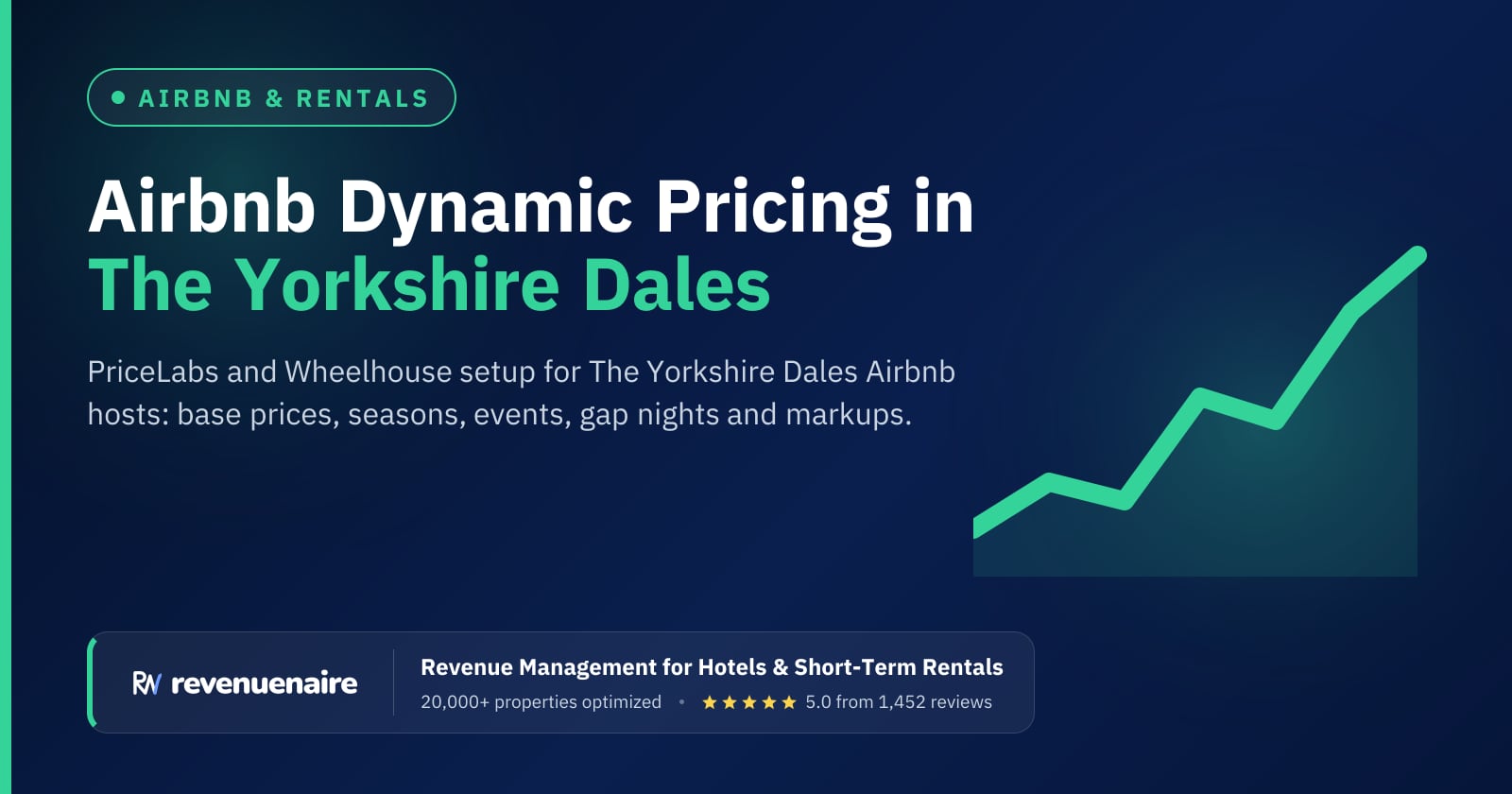 Airbnb Pricing Strategy in The Yorkshire Dales, United Kingdom