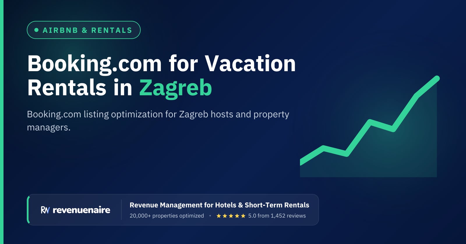 Booking.com Optimization for Rentals in Zagreb & Istria, Croatia
