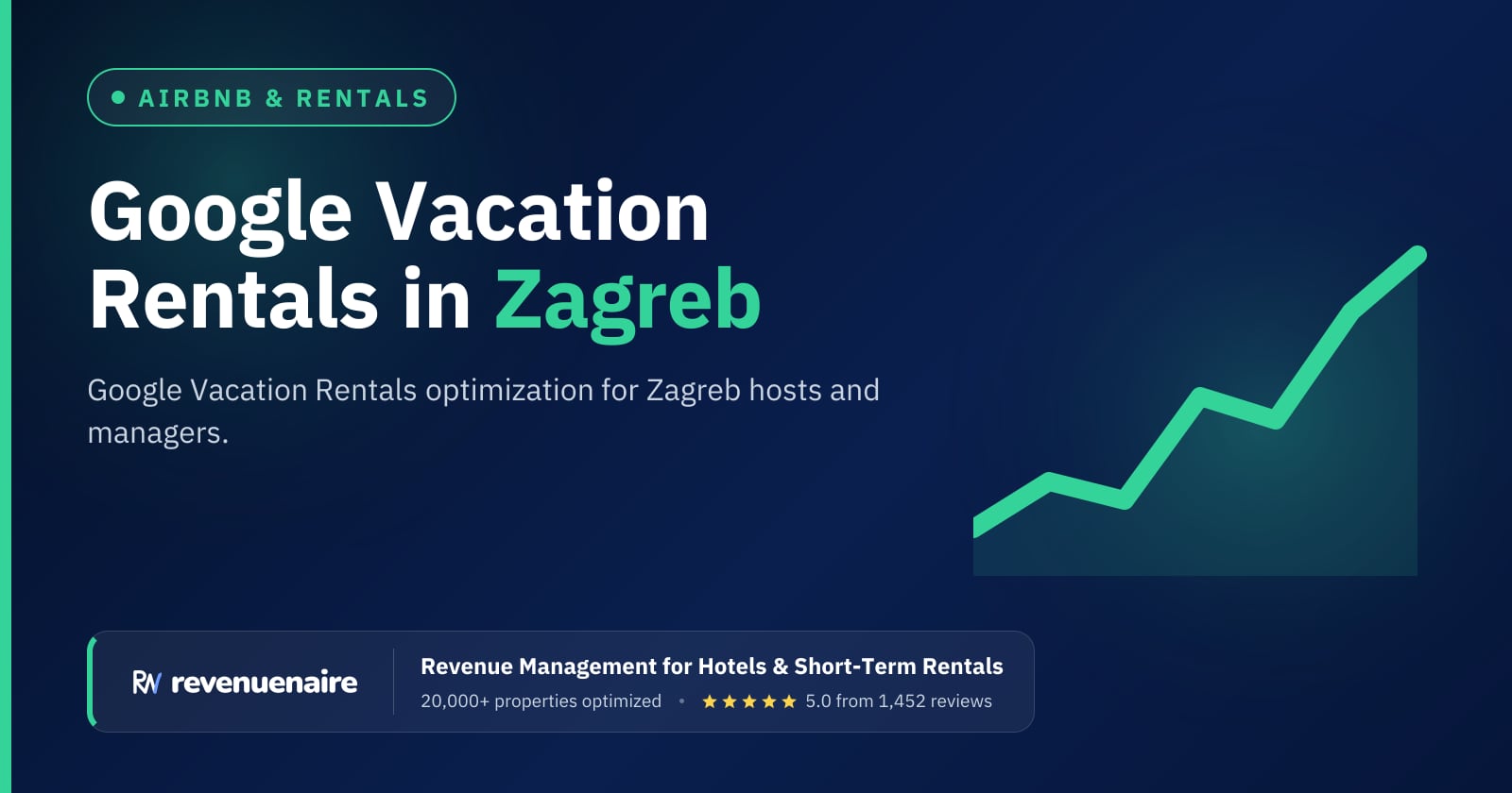Google Vacation Rentals Optimization in Zagreb & Istria, Croatia