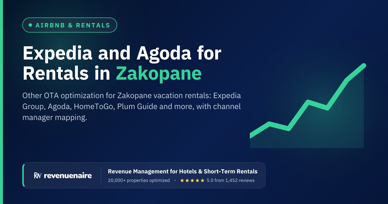 Expedia, Agoda and Other OTA Optimization in Zakopane & the Tatras, Poland